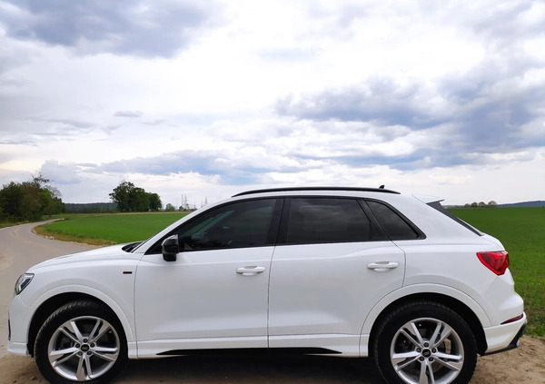 Audi Q3 cena 147500 przebieg: 45000, rok produkcji 2021 z Jutrosin małe 781